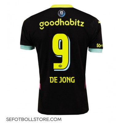 PSV Eindhoven Luuk de Jong #9 Replika Bortatröja 2024-25 Kortärmad PSV Eindhoven Luuk de Jong #9 Replika Bortatröja 2024-25 Kortärmad